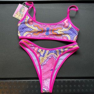 Strawberry Milk Mob Banana Land Bikini- Never worn, perfect condition